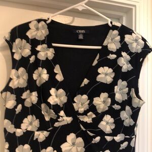 Vintage blue floral dress